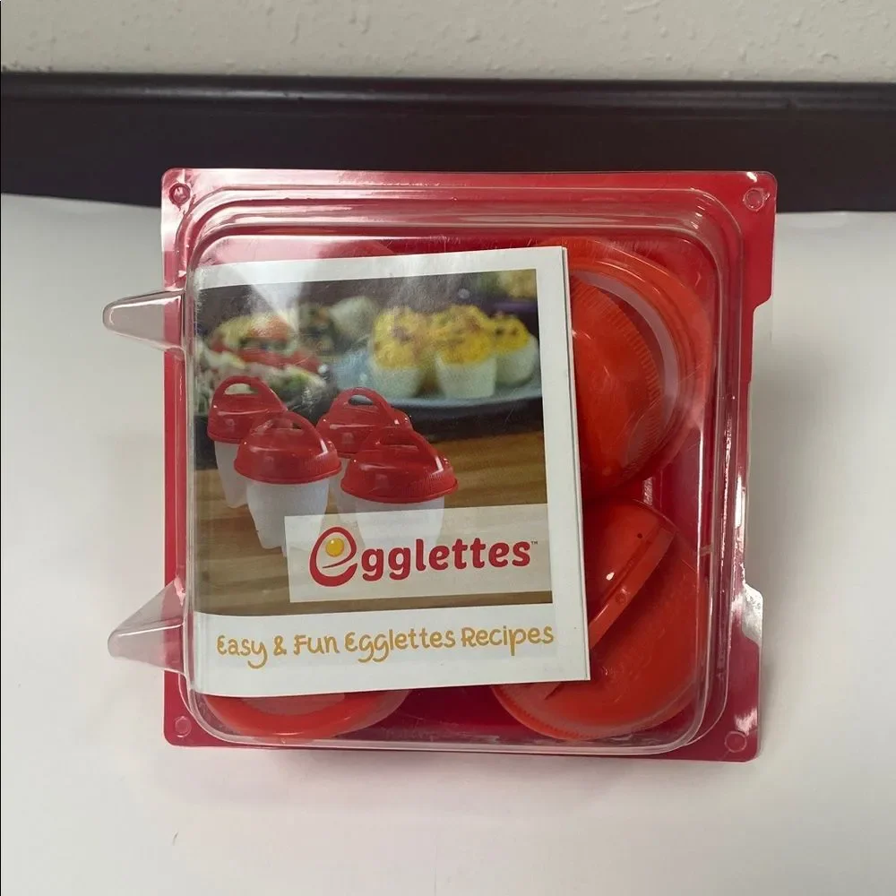 Egglettes Egglettes Hard Boiled Egg Cooker Set w/ Recipe Book